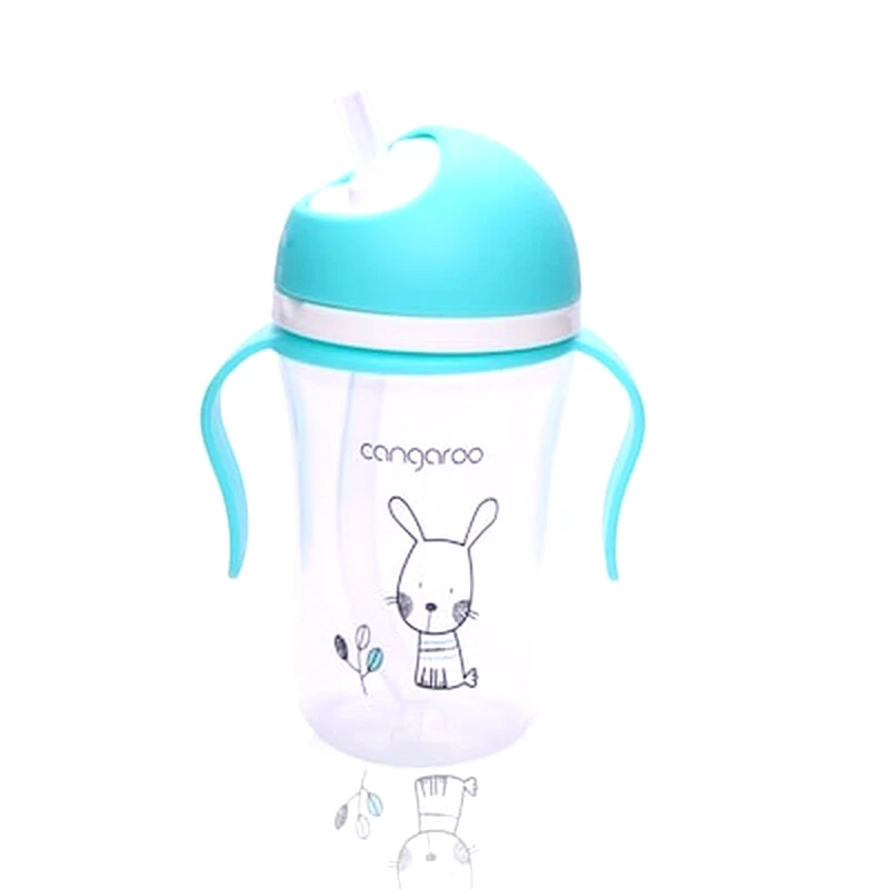 CANGAROO Εκπαιδευτικό Ποτηράκι 6m Και 300ml Bunny Blue C0587 Cangaroo 3800146259709