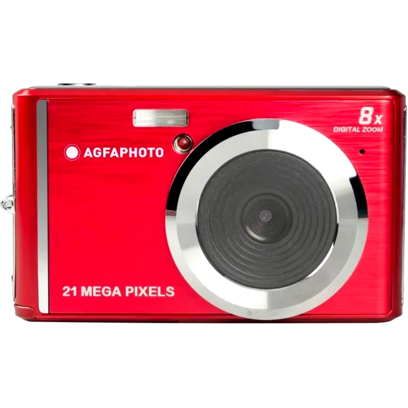 AGFAPHOTO Φωτογραφική Μηχανή Compact AgfaPhoto Realishot DC5200 - Κόκκινο