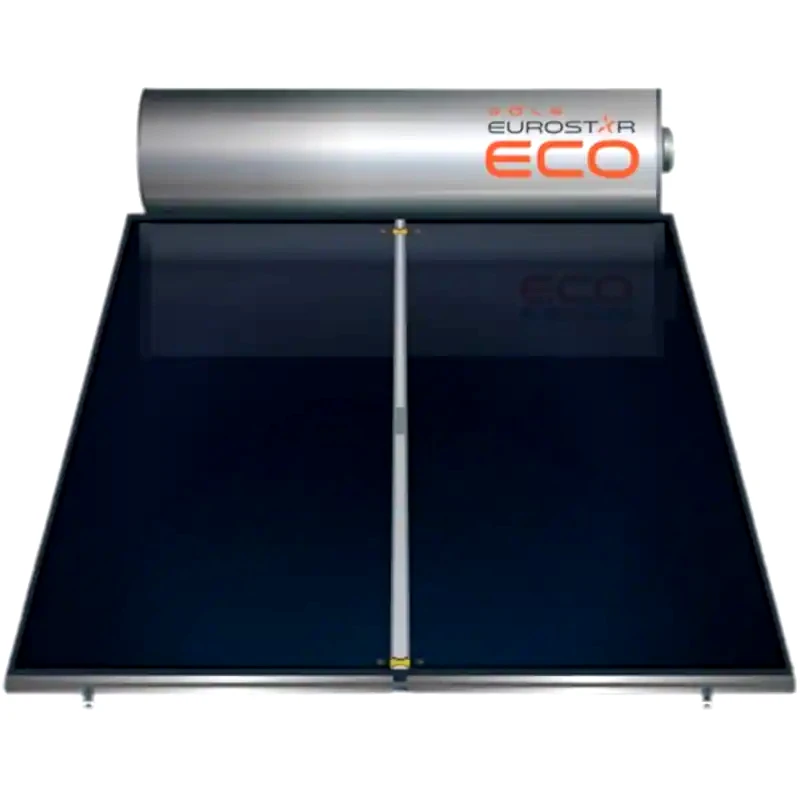 SOLE Ηλιακός Θερμοσίφωνας SOLE Eurostar-eco 300L/4.6τμ Τριπλής ενέργειας Κεραμοσκεπής