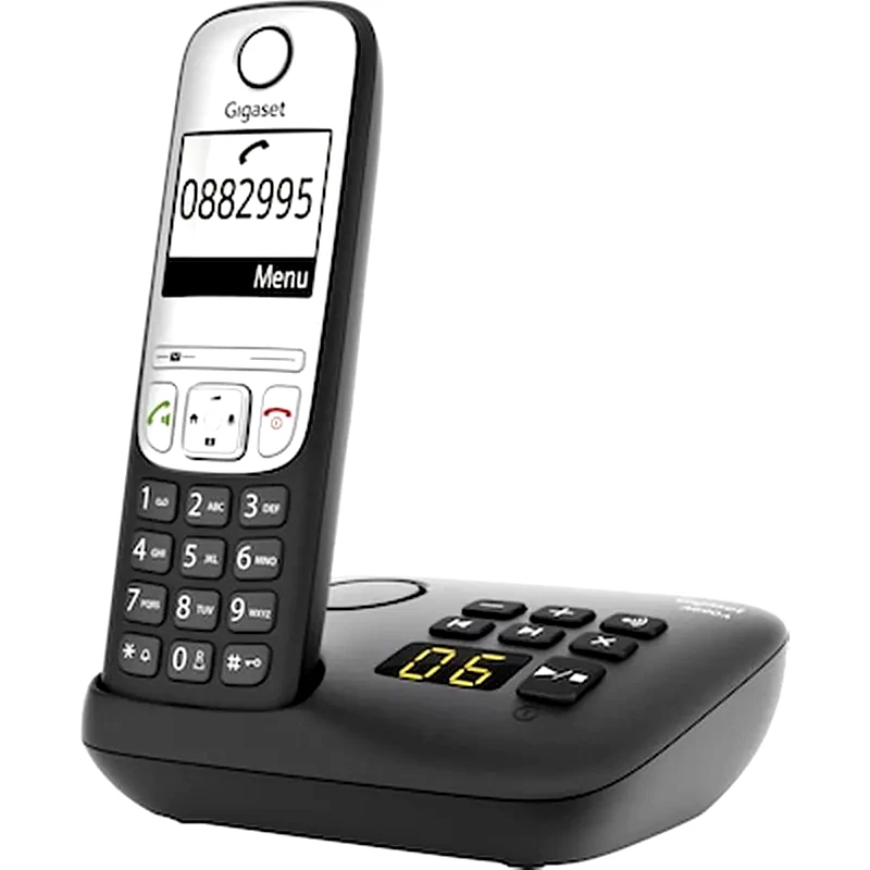 GIGASET Ασύρματο Τηλέφωνο Gigaset A690A - Black