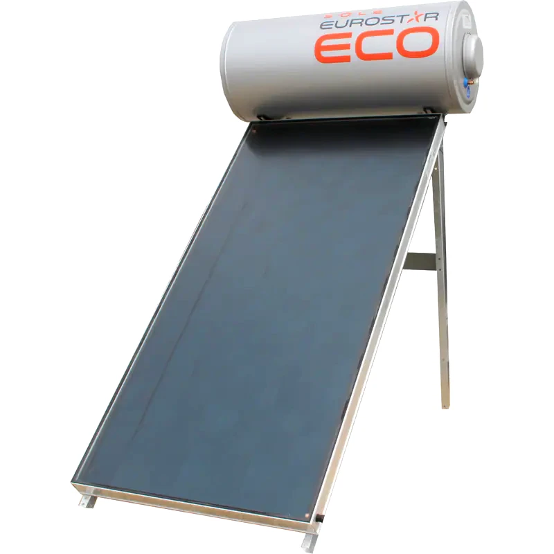 SOLE Ηλιακός Θερμοσίφωνας SOLE Eurostar-eco 150L/2.3τμ Τριπλής ενέργειας Ταράτσας