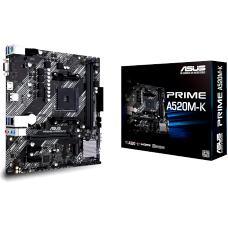 ASUS Asus Prime A520m-k ,am4 ,matx
