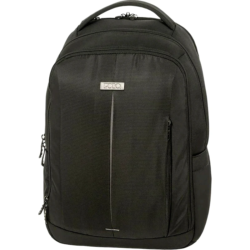 POLO Τσάντα Πλάτης Polo Busy 18 lt με Θήκη Laptop 15.6 - Μαύρο