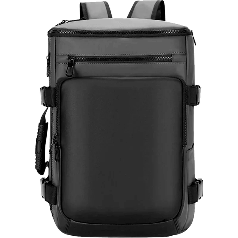 AMBER Τσάντα Πλάτης/ Ώμου Amber με Θήκη Laptop 15.6 AΜ2013 21 lt - Γκρι