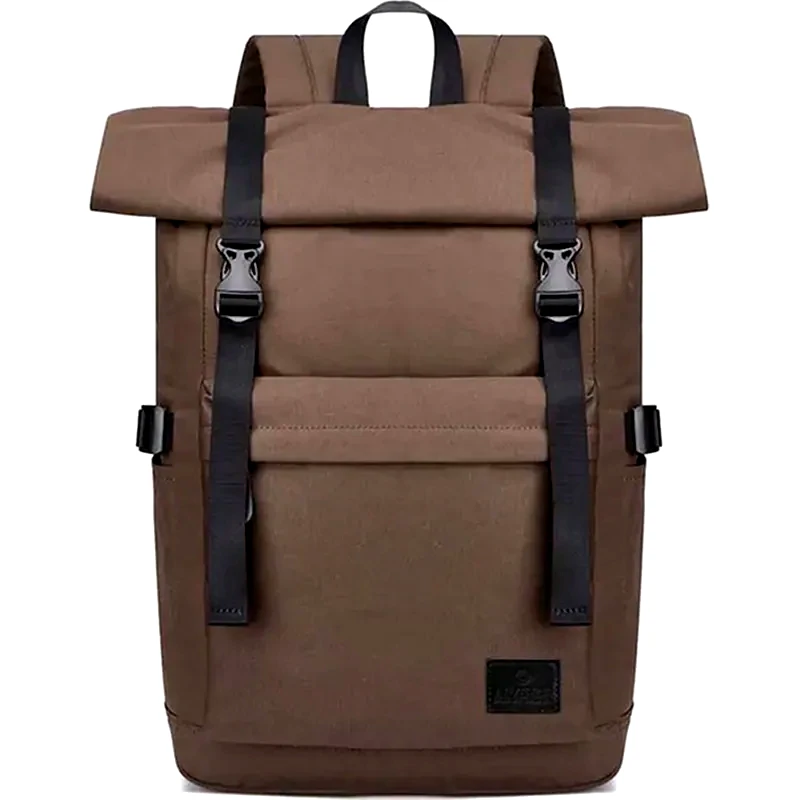 AMBER Τσάντα Πλάτης Amber με Θήκη Laptop 17.3 AΜ2017 24 lt - Καφέ