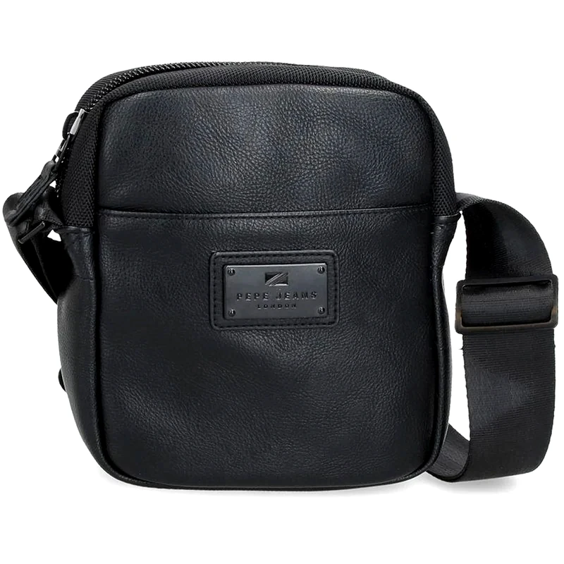 PEPE JEANS Pepe Jeans Τσαντάκι Ώμου 15x19.5x6cm Σειρά Egham - Μάυρο