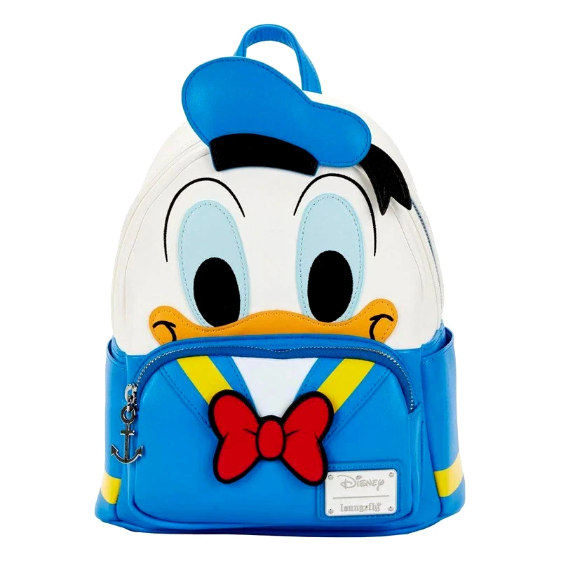 LOUNGEFLY Σακίδιο Πλάτης Τσάντα Loungefly Disney: Donald Duck Cosplay - Μπλε/Λευκό