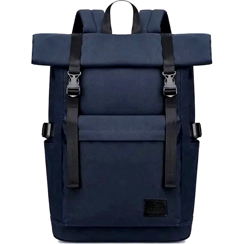 AMBER Τσάντα Πλάτης Amber με Θήκη Laptop 17.3 AΜ2017 24 lt - Μπλε