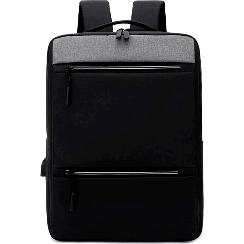 AMBER Τσάντα Πλάτης Amber με Θήκη Laptop 15.6 AΜ2014 13 lt - Μαύρο