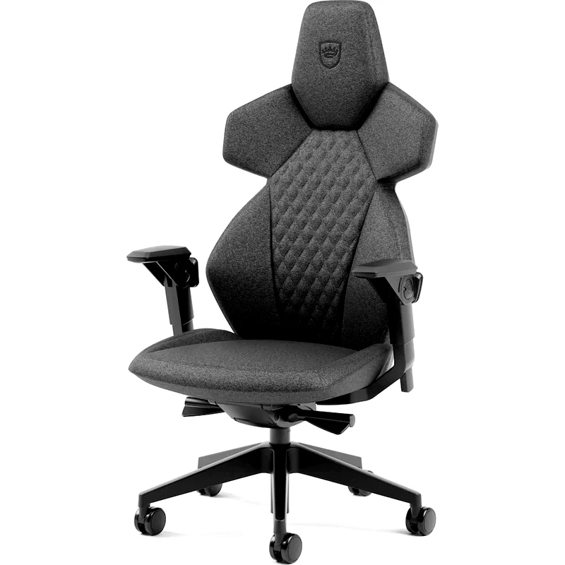 NOBLECHAIRS Gaming Καρέκλα Noblechairs Dwan TX Granite Υφασμάτινη - Γκρι