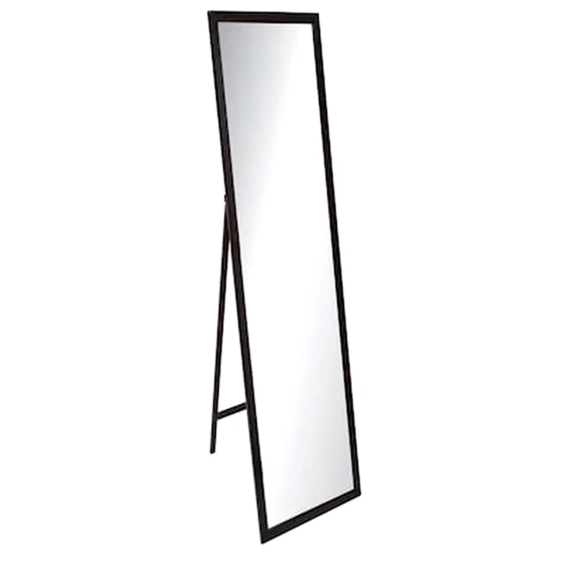 Simple Επιδαπέδιος Καθρέπτης Μαύρο Χρώμα 3τεμ