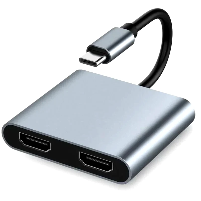 POWERTECH Docking Station Powertech PTH-113 4 Θυρών 100W - Γκρι