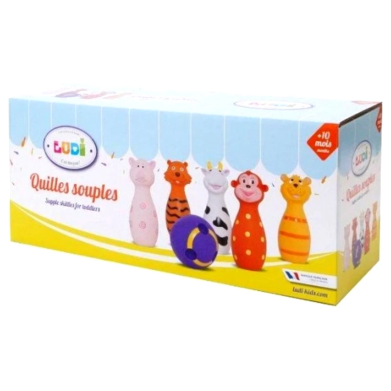LUDI Μπόουλινγκ 5 Ζωάκια Ludi
