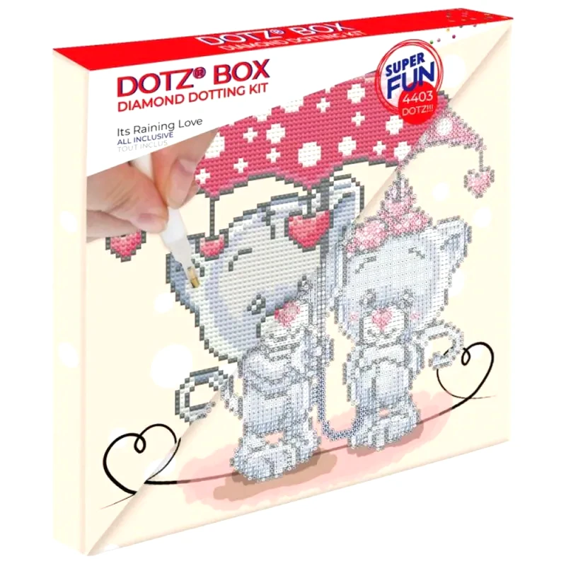 DIAMOND DOTZ Diamond Dotz Κατασκευή με Ψηφίδες - Its Raining Love