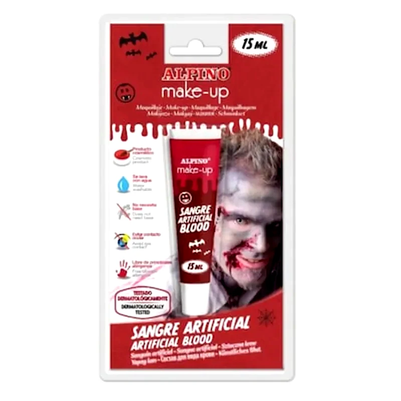 ALPINO Αποκριάτικο Μακιγιάζ Ψεύτικο Αίμα Κόκκινο