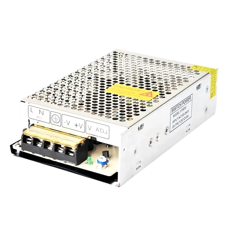 POWERTECH Powertech Τροφοδοτικό Ht-60w, 12v 5a 60w, Μη Αδιάβροχο