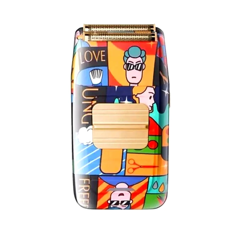 KEMEI Επαναφορτιζόμενη Ξυριστική Μηχανή Kemei Pro 2 KM-1102H - Πολύχρωμο