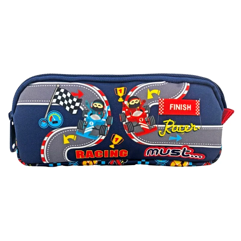 MUST... Κασετίνα Βαρελάκι Must Racing 2 Θήκες