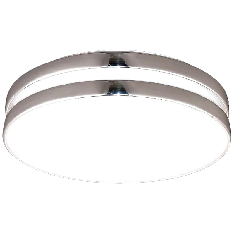 ACA DECOR Φωτιστικό Πλαφονιέρα Aca Gozo από Ακρυλικό/Πλαστικό - Λευκό