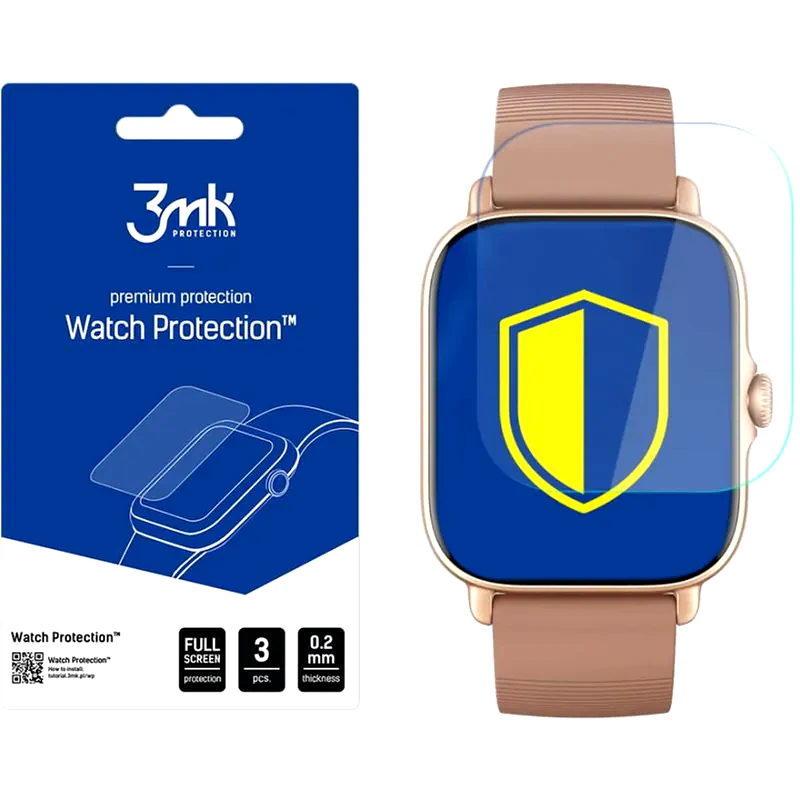 3MK Προστασία Οθόνης 3MK ARC Screen Protector για Xiaomi Amazfit GTS 3