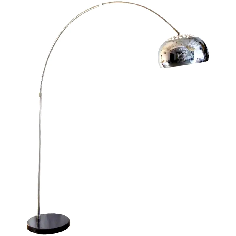 ACA DECOR Φωτιστικό Δαπέδου Aca Decor Matilda Mf7026r1b από Μέταλλο - Ασημί/Μαύρο