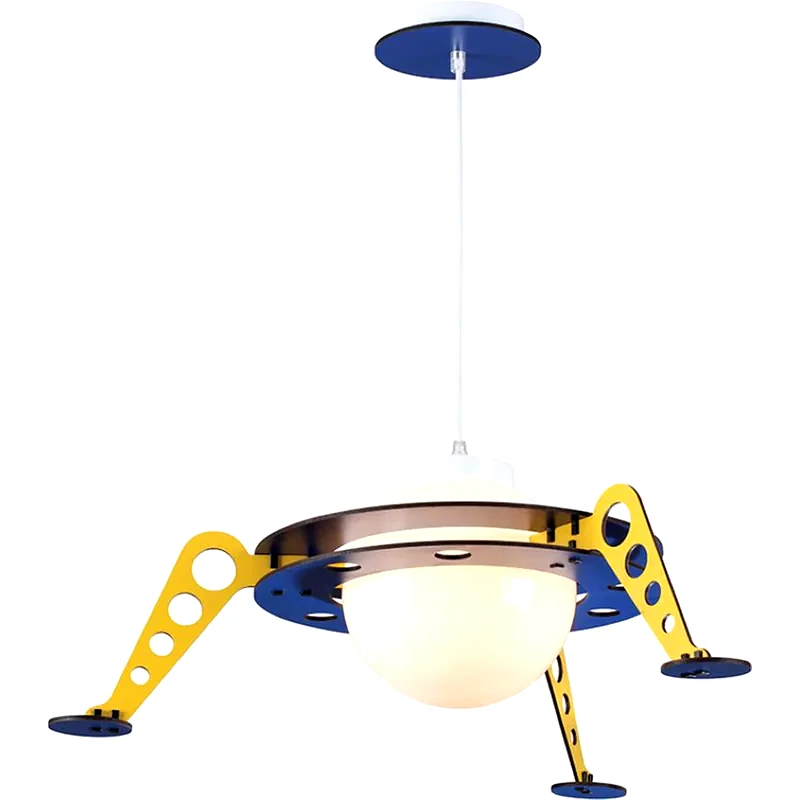 ACA DECOR Παιδικό Φωτιστικό Οροφής Aca Nasa Διαστημόπλοιο ZM681P61