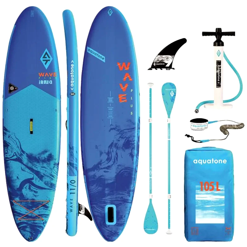 AQUATONE Φουσκωτή Σανίδα SUP Aquatone 335 x 81 - Μπλε