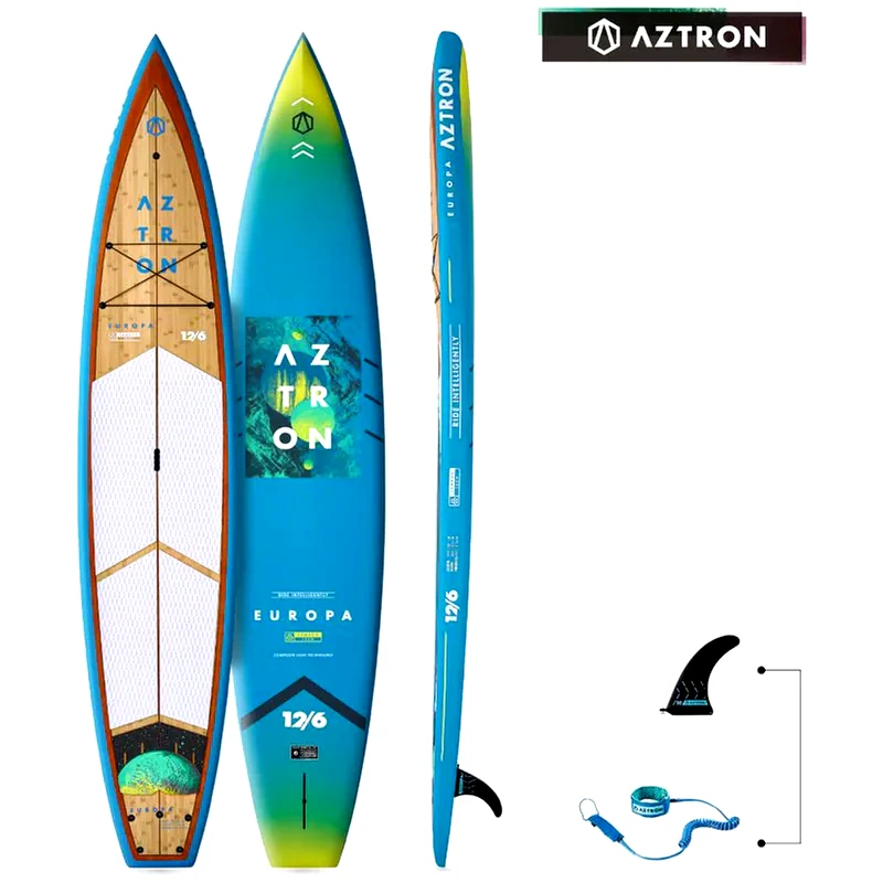 AZTRON Συμπαγής Σανίδα SUP Aztron 381 x 76 - Μπλε