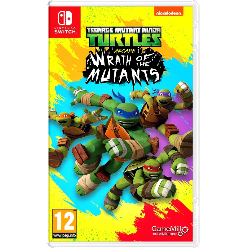 GAMEMILL ENTERTAINMENT Teenage Mutant Ninja Turtles Arcade: Wrath of the Mutants - Nintendo Switch