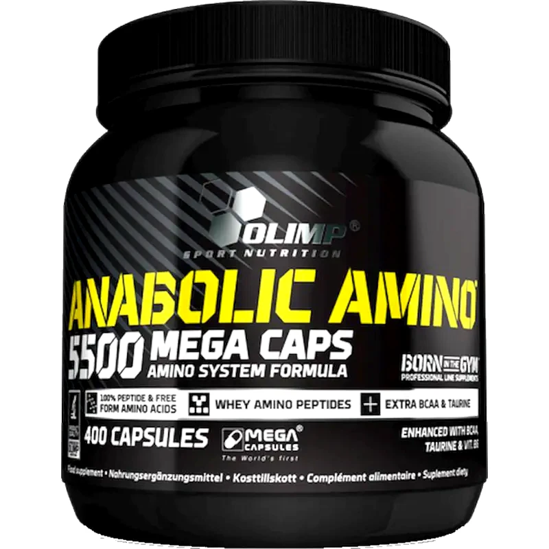 OLIMP Olimp Anabolic Amino 5500 Mega Caps - 400 κάψουλες