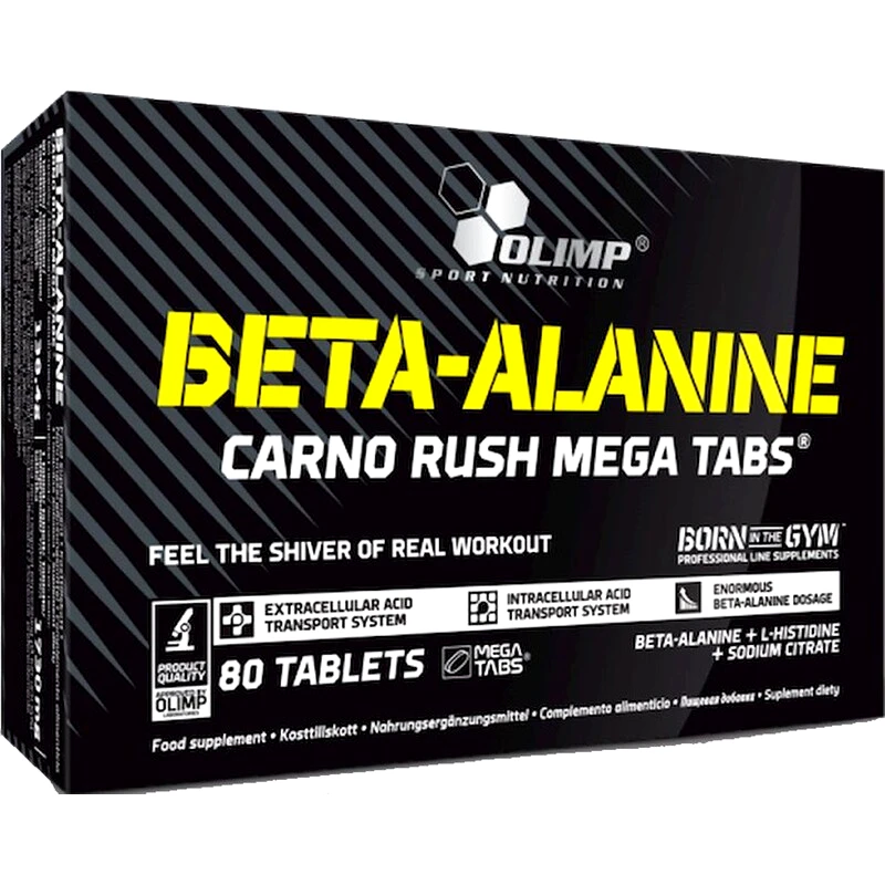 OLIMP Olimp Beta - Αλανίνη Carno Rush Mega Tabs - 80 ταμπλέτες