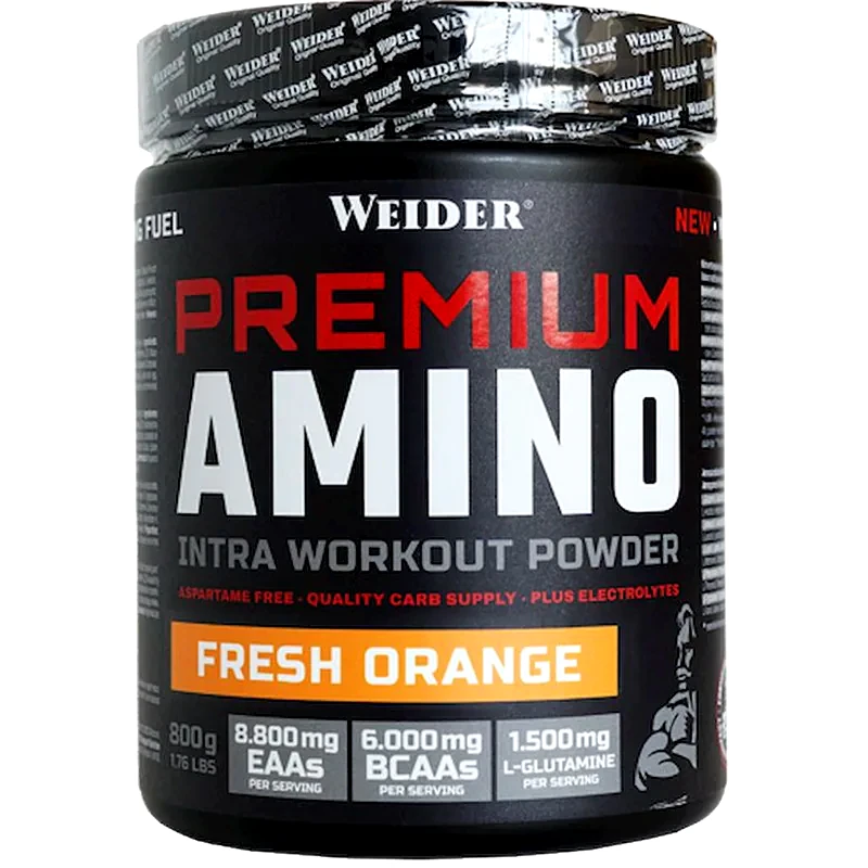 WEIDER Weider Premium Amino Intra Workout Σκόνη Πορτοκάλι - 800gr