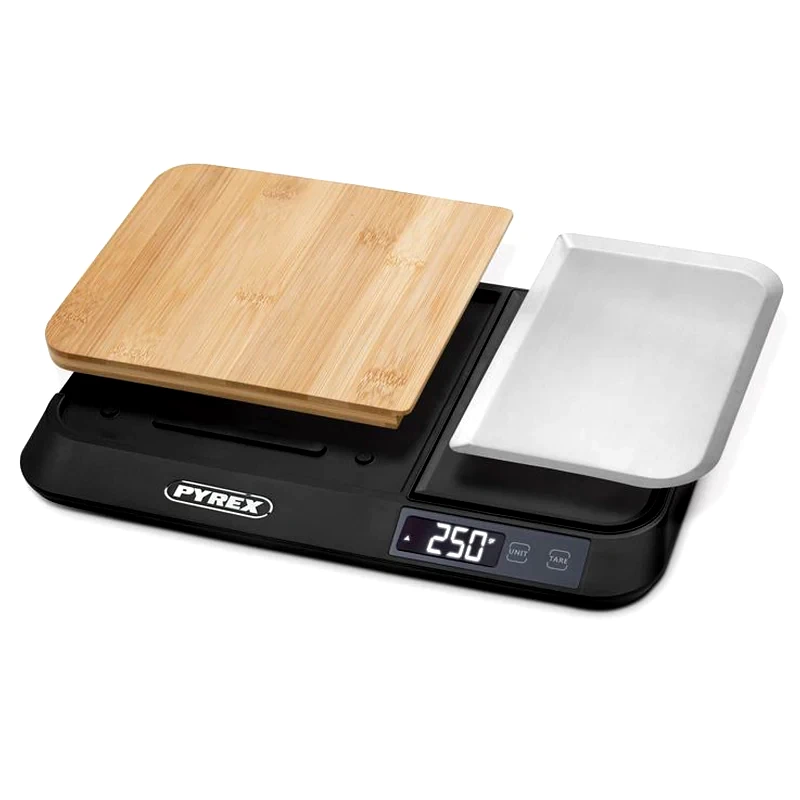 PYREX PYREX SB-760 1gr/5kg Καφέ/Μαύρο Ψηφιακή Ζυγαριά Κουζίνας