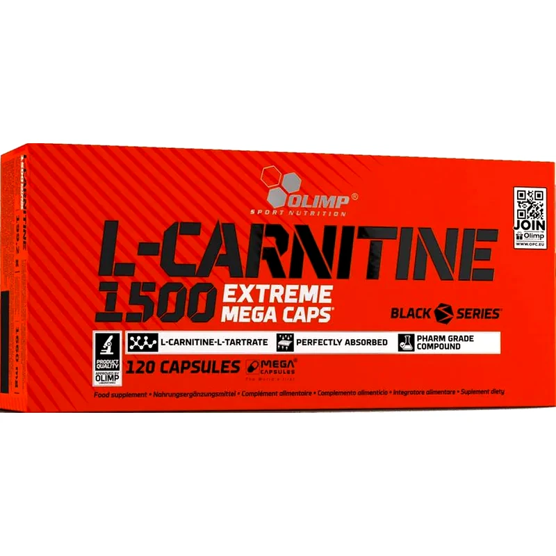 OLIMP Λιποδιαλύτης OlimpL-carnitine 1500 Extreme Mega - 120 κάψουλες