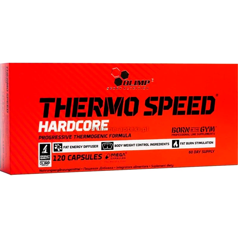 OLIMP Λιποδιαλύτης OlimpThermo Speed Hardcore - 120 κάψουλες
