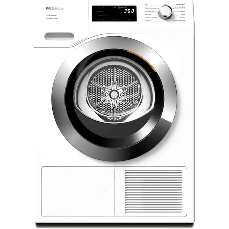 MIELE MIELE TEH795WP EcoSpeed 9 kg με Αντλία Θερμότητας Λευκό με WiFi Στεγνωτήριο Ρούχων