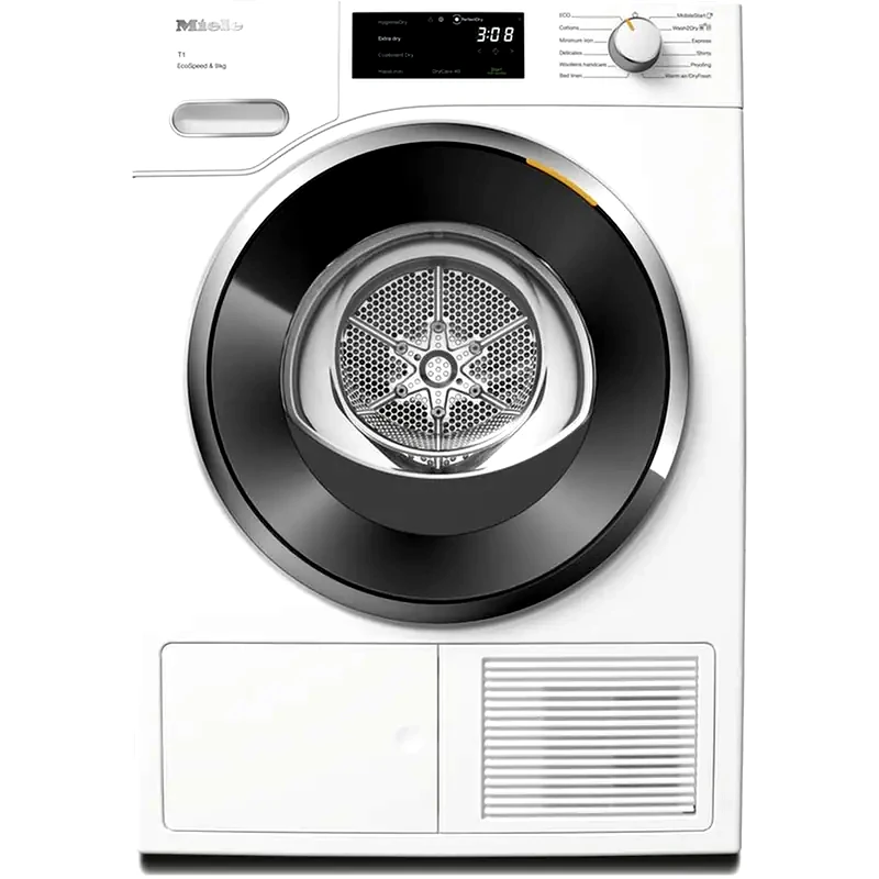MIELE MIELE TWH780WP EcoSpeed 9 kg με Αντλία Θερμότητας Λευκό με WiFi Στεγνωτήριο Ρούχων