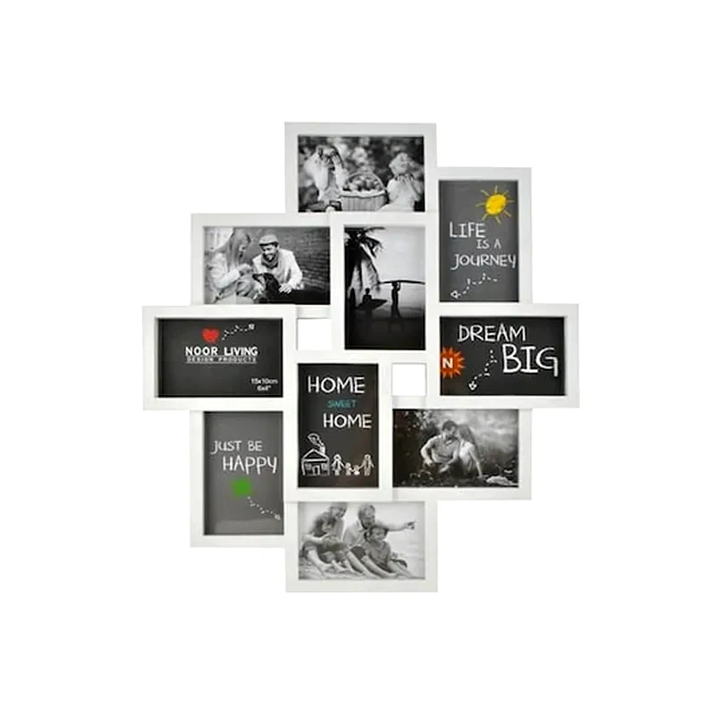 ARIA TRADE Κορνίζα Τοίχου Aria Trade Πλαστική 54x46x2 cm - Λευκή