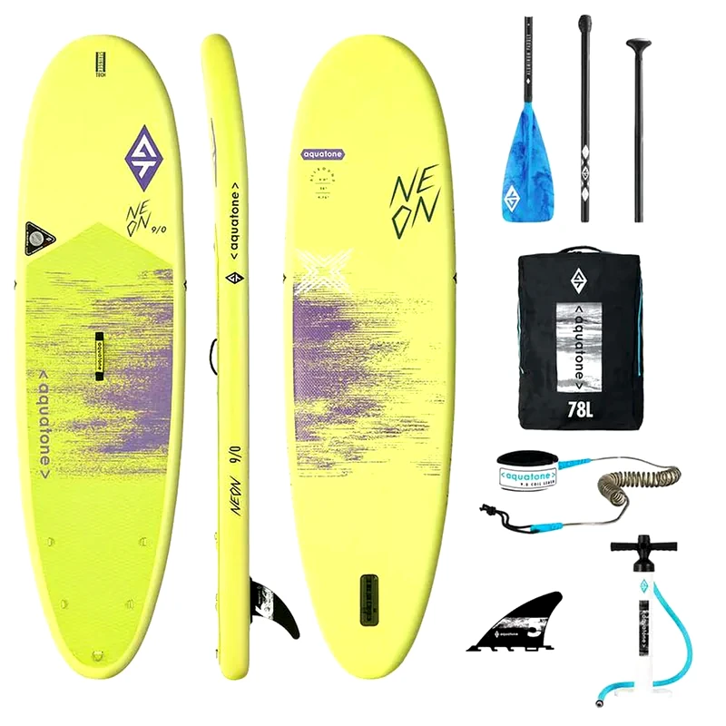 AQUATONE Φουσκωτή Σανίδα SUP Aquatone 274 x 71 - Κίτρινο