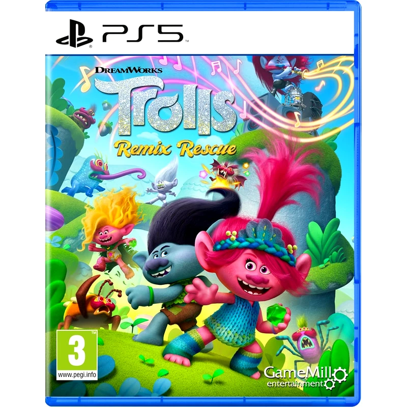 GAMEMILL ENTERTAINMENT Dreamworks Trolls: Remix Rescue - PS5