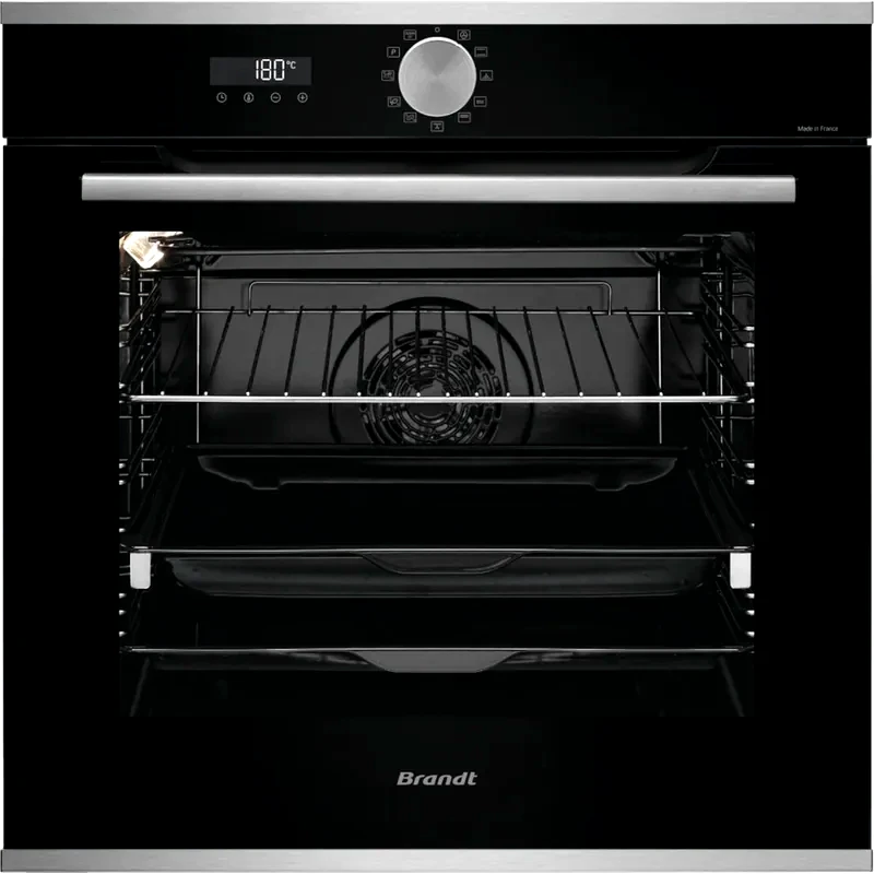 BRANDT BRANDT BOP7537LX 73 Lt Μαύρο Εντοιχιζόμενος Φούρνος Άνω Πάγκου