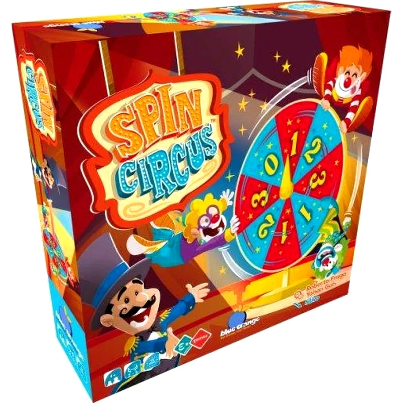BLUE ORANGE GAMES Spin Circus Επιτραπέζιο (Blue Orange)