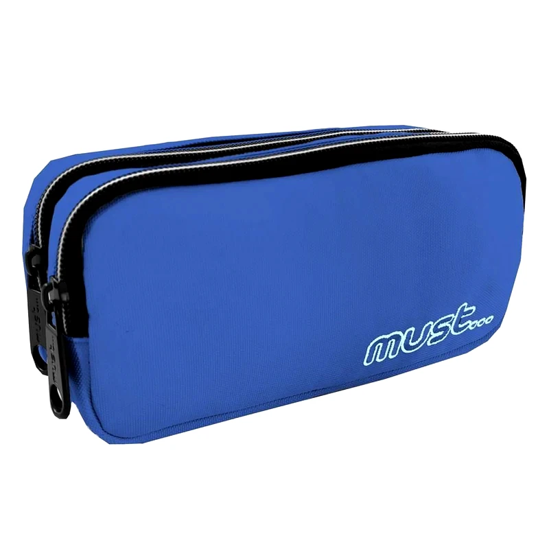 MUST... Κασετίνα Βαρελάκι Must Monochrome Plus 2 Θήκες