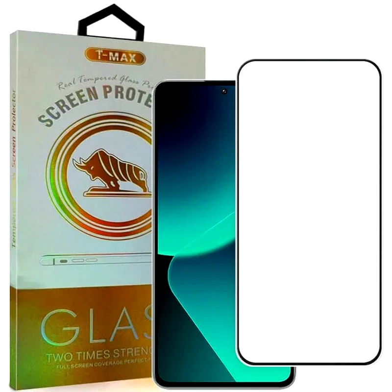 T-MAX Προστατευτικό οθόνης Xiaomi 13T - T-Max Premium 3D Tempered Glass Full Glue Fluid Despensing 0.2mm 9H