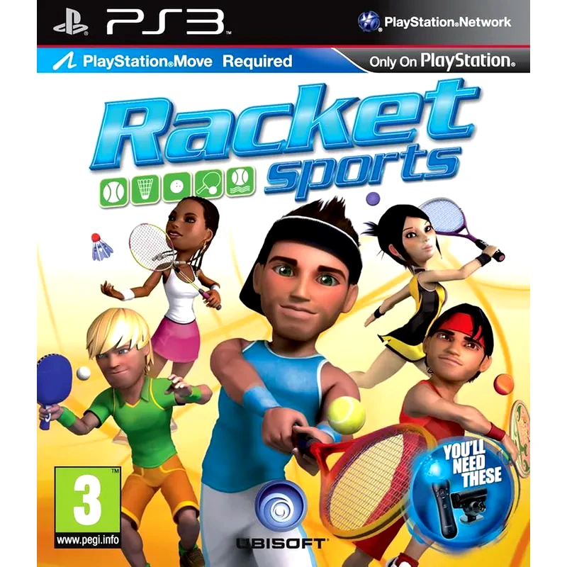 UBISOFT Racket Sports Games - PS3 Used