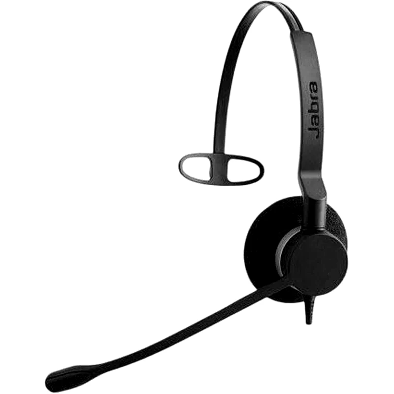 JABRA Ενσύρματα Ακουστικά Κεφαλής Jabra Biz 2300 QD Mono με Μικρόφωνο - Μαύρα