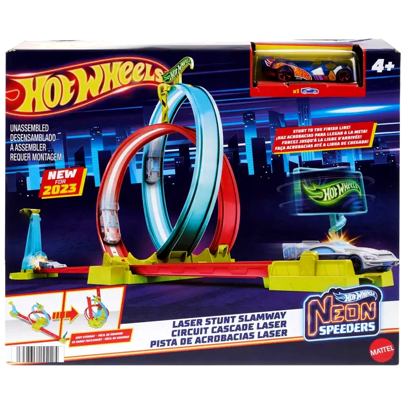 MATTEL Neon Speeders Πίστα Hot Wheels