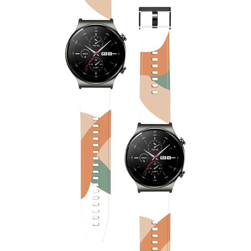 HURTEL Λουράκι Hurtel Band Moro για Huawei Watch GT2 Pro 46mm - Camo Green/Brown