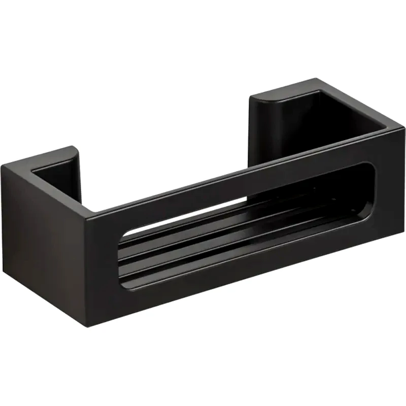WENKO Ράφι Μπάνιου Wenko Πλαστικό 30x12x8.5cm - Μαύρο
