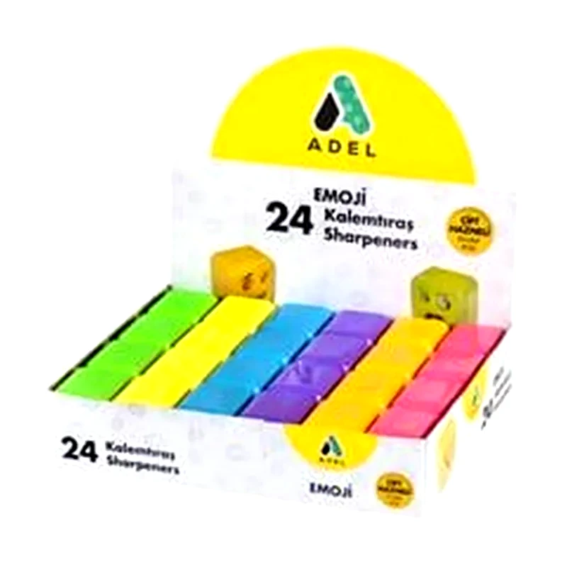 ADEL Ξύστρα Adel Διπλή Emoji